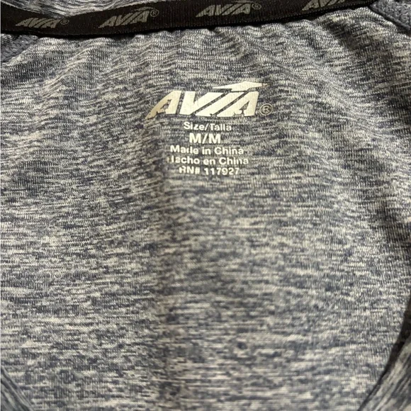 🟤Avia blue Long Sleeve Women's Tee - Picture 2 of 2